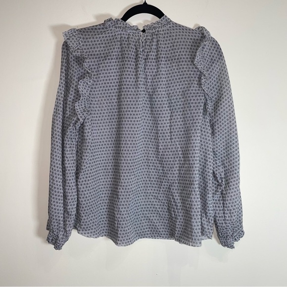 Sundays Alexa Blouse 100% cotton ruffle sleeves size small - Picture 4 of 7